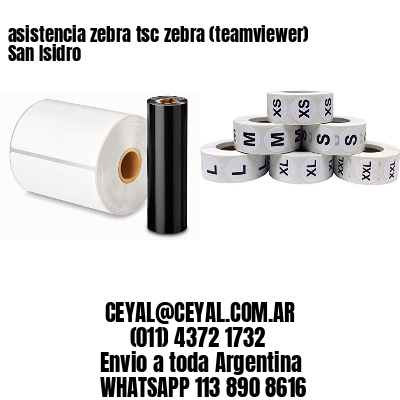 asistencia zebra tsc zebra (teamviewer)  San Isidro