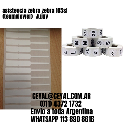 asistencia zebra zebra 105sl (teamviewer)  Jujuy