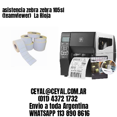 asistencia zebra zebra 105sl (teamviewer)  La Rioja