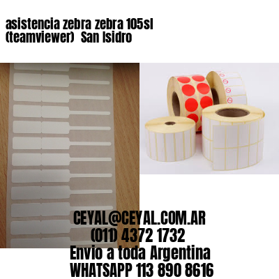 asistencia zebra zebra 105sl (teamviewer)  San Isidro