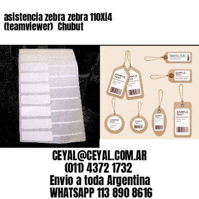 asistencia zebra zebra 110Xi4 (teamviewer)  Chubut