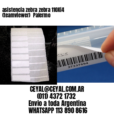 asistencia zebra zebra 110Xi4 (teamviewer)  Palermo