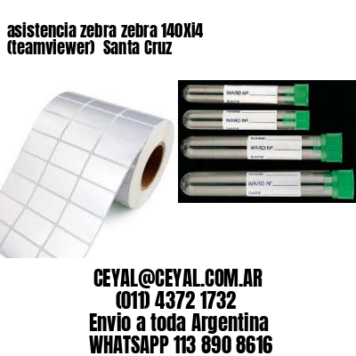 asistencia zebra zebra 140Xi4 (teamviewer)  Santa Cruz