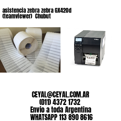 asistencia zebra zebra GX420d (teamviewer)  Chubut