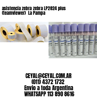 asistencia zebra zebra LP2824 plus (teamviewer)  La Pampa