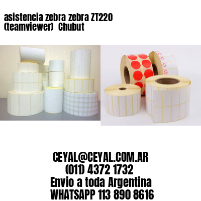 asistencia zebra zebra ZT220 (teamviewer)  Chubut