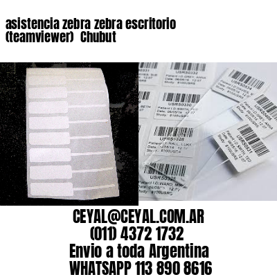 asistencia zebra zebra escritorio (teamviewer)  Chubut