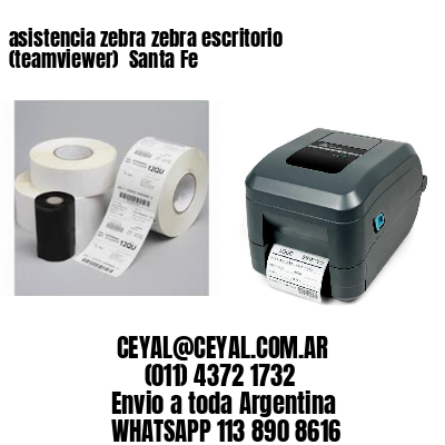 asistencia zebra zebra escritorio (teamviewer)  Santa Fe