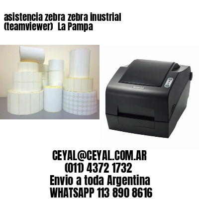 asistencia zebra zebra inustrial (teamviewer)  La Pampa