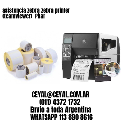 asistencia zebra zebra printer (teamviewer)  Pilar