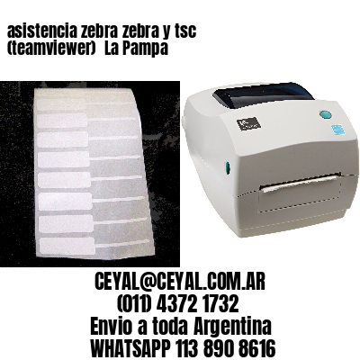 asistencia zebra zebra y tsc (teamviewer)  La Pampa