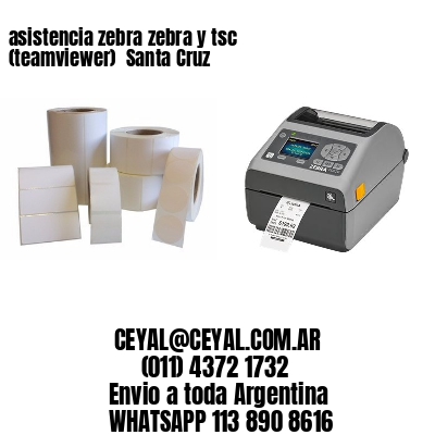 asistencia zebra zebra y tsc (teamviewer)  Santa Cruz
