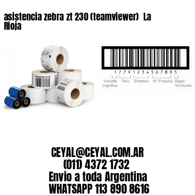 asistencia zebra zt 230 (teamviewer)  La Rioja