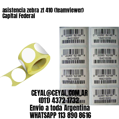 asistencia zebra zt 410 (teamviewer)  Capital Federal
