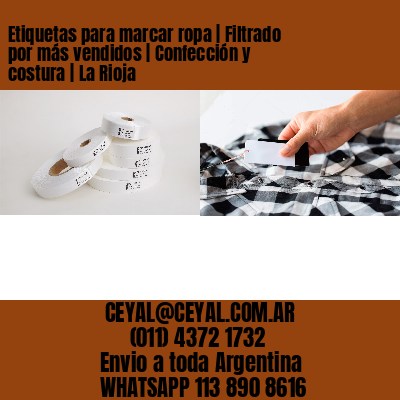 Etiquetas para marcar ropa | Filtrado por más vendidos | Confección y costura | La Rioja