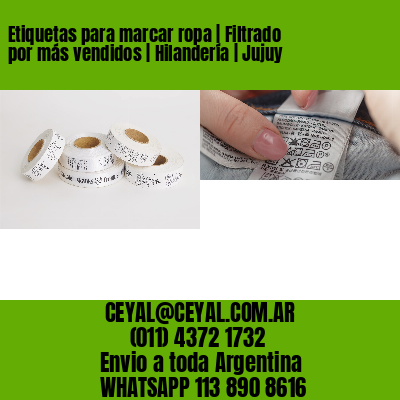 Etiquetas para marcar ropa | Filtrado por más vendidos | Hilandería | Jujuy