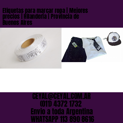 Etiquetas para marcar ropa | Mejores precios | Hilandería | Provincia de Buenos Aires