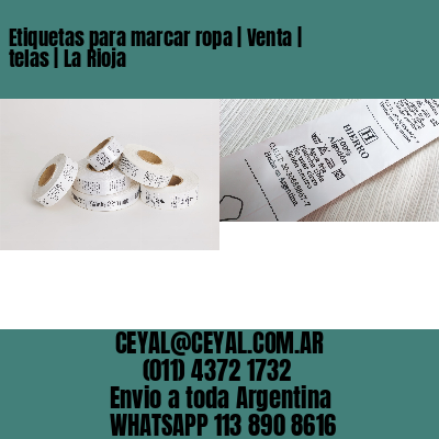 Etiquetas para marcar ropa | Venta | telas | La Rioja