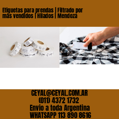 Etiquetas para prendas | Filtrado por más vendidos | Hilados | Mendoza