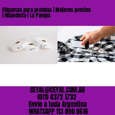 Etiquetas para prendas | Mejores precios | Hilandería | La Pampa