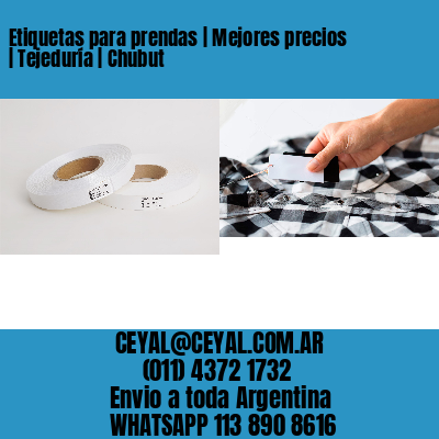 Etiquetas para prendas | Mejores precios | Tejeduría | Chubut