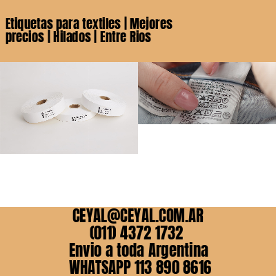 Etiquetas para textiles | Mejores precios | Hilados | Entre Rios