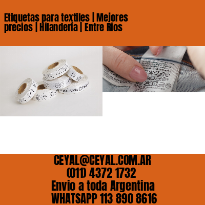 Etiquetas para textiles | Mejores precios | Hilandería | Entre Rios