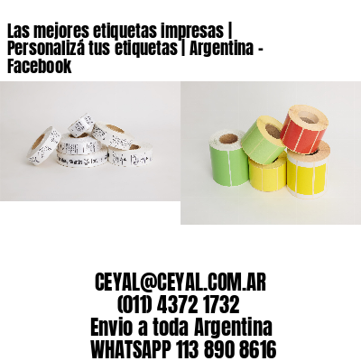 Las mejores etiquetas impresas | Personalizá tus etiquetas | Argentina – Facebook