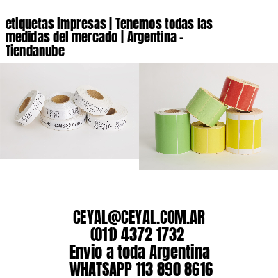 etiquetas impresas | Tenemos todas las medidas del mercado | Argentina – Tiendanube