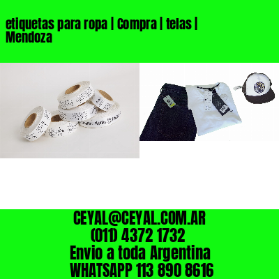 etiquetas para ropa | Compra | telas | Mendoza