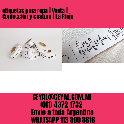 etiquetas para ropa | Venta | Confección y costura | La Rioja