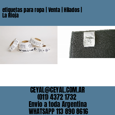 etiquetas para ropa | Venta | Hilados | La Rioja