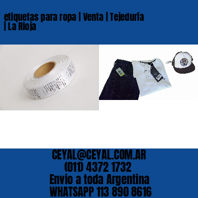 etiquetas para ropa | Venta | Tejeduría | La Rioja