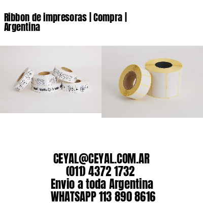 Ribbon de impresoras | Compra | Argentina