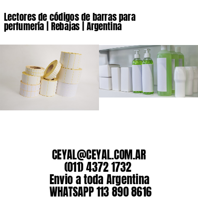 Lectores de códigos de barras para perfumería | Rebajas | Argentina