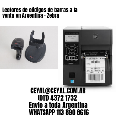 Lectores de códigos de barras a la venta en Argentina – Zebra