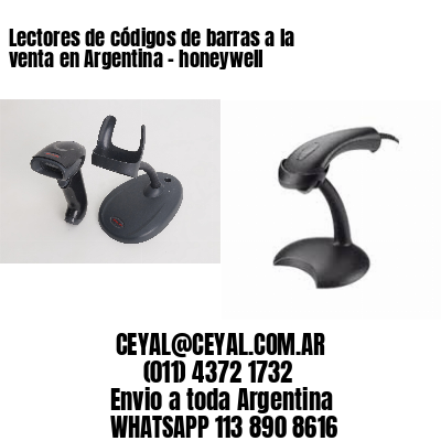 Lectores de códigos de barras a la venta en Argentina – honeywell