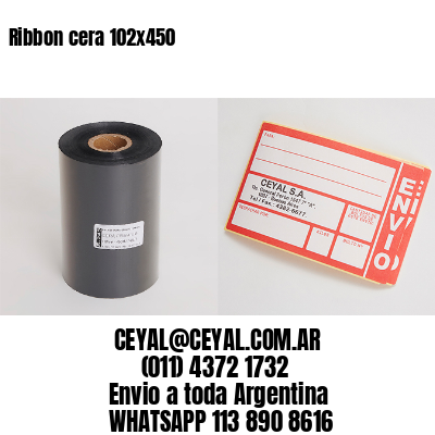 Ribbon cera 102×450