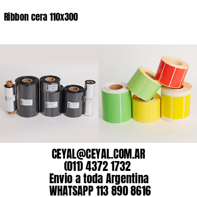 Ribbon cera 110×300