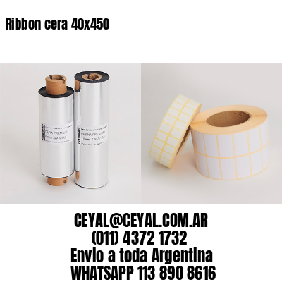 Ribbon cera 40×450