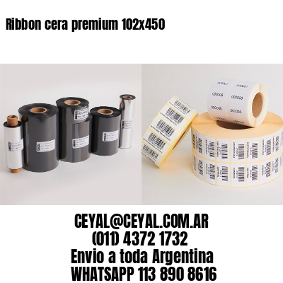 Ribbon cera premium 102×450