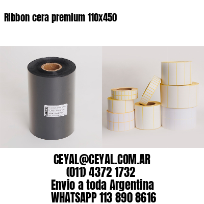 Ribbon cera premium 110×450