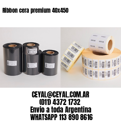 Ribbon cera premium 40×450