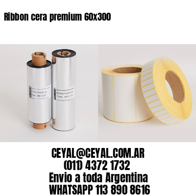 Ribbon cera premium 60×300