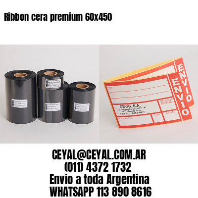 Ribbon cera premium 60×450