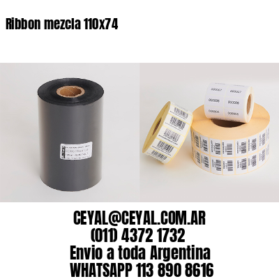 Ribbon mezcla 110×74