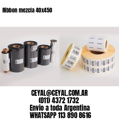 Ribbon mezcla 40×450