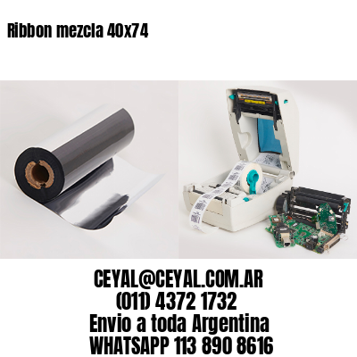 Ribbon mezcla 40×74