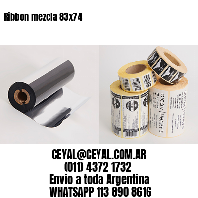 Ribbon mezcla 83×74