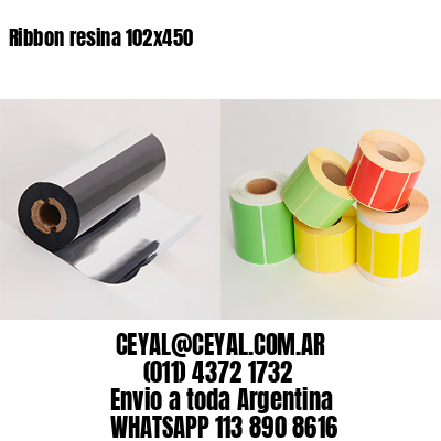 Ribbon resina 102×450